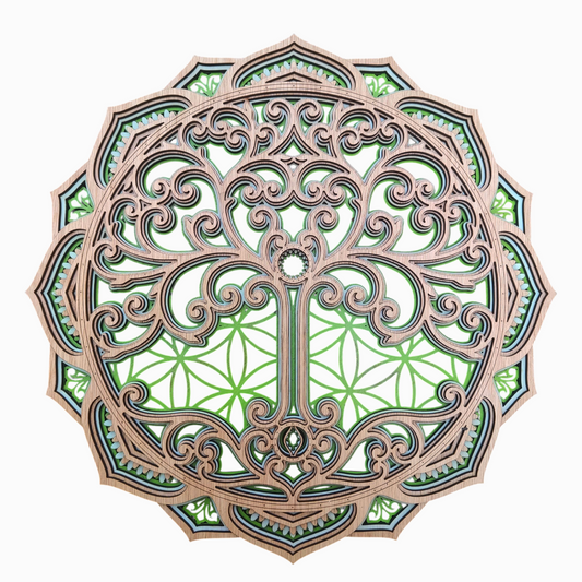 Murais de trilogia floral