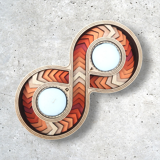 Infinity Orange Tree Candle Holder