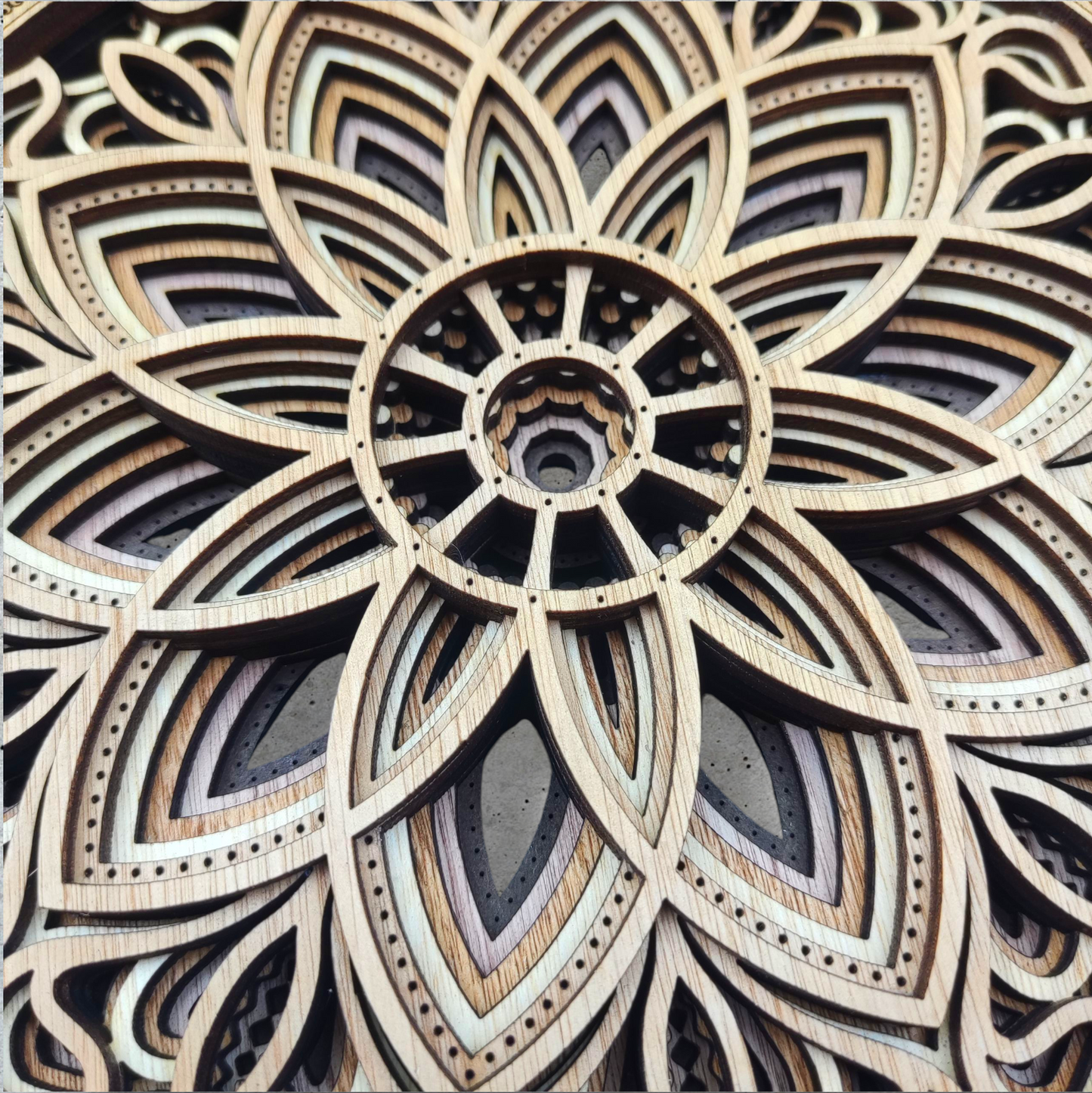 Mural Florecer Marrones